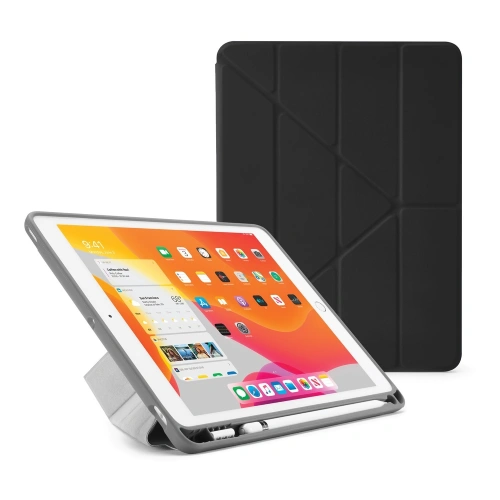 Kup Case Pipetto Origami No3 Bleistiftetui Apple iPad 10.2 2019/2020/2021 (7., 8. und 9. Generation) (schwarz) - PIP004BLK - {ean13} - Sklep Home Screen