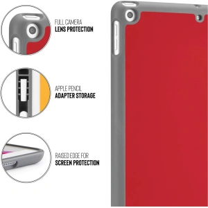 Kup Etui Pipetto Origami No3 Pencil Case Apple iPad 10.2 2019/2020/2021 (7., 8. i 9 generacji) (czerwony) - PIP005RED - {ean13} - Sklep Home Screen