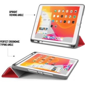 Kup Etui Pipetto Origami No3 Pencil Case Apple iPad 10.2 2019/2020/2021 (7., 8. i 9 generacji) (czerwony) - PIP005RED - {ean13} - Sklep Home Screen