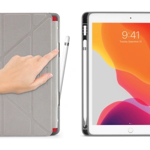 Kup Etui Pipetto Origami No3 Pencil Case Apple iPad 10.2 2019/2020/2021 (7., 8. i 9 generacji) (czerwony) - PIP005RED - {ean13} - Sklep Home Screen