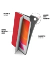 Kup Etui Pipetto Origami No3 Pencil Case Apple iPad 10.2 2019/2020/2021 (7., 8. i 9 generacji) (czerwony) - PIP005RED - {ean13} - Sklep Home Screen