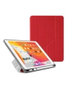 Etui Pipetto Origami No3 Ceruza Táska Apple iPad 10.2 2019/2020/2021 (7., 8. és 9. generáció) (piros)