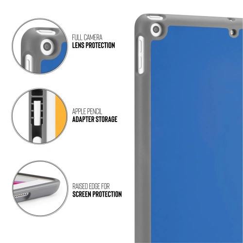 Kup Etui Pipetto Origami No3 pentru creioane Apple iPad 10.2 2019/2020/2021 (generatiile 7, 8 și 9) (Albastru Royal) - PIP006BLU - {ean13} - Sklep Home Screen