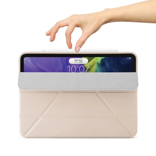 Kup Case Pipetto Origami No1 Original TPU Apple iPad Pro 12.9 2020 (4. Generation) (Dusty Pink) - PIP007PNK - {ean13} - Sklep Home Screen