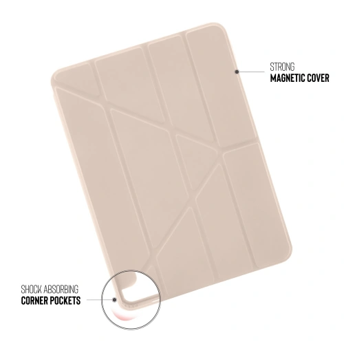 Kup Etui Pipetto Origami No1 Original TPU Apple iPad Pro 12.9 2020 (4. generace) (Dusty Pink) - PIP007PNK - {ean13} - Sklep Home Screen
