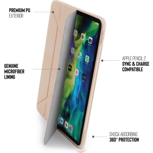 Kup Etui Pipetto Origami No1 Original TPU Apple iPad Pro 12.9 2020 (4. generacji) (Dusty Pink) - PIP007PNK - {ean13} - Sklep Home Screen