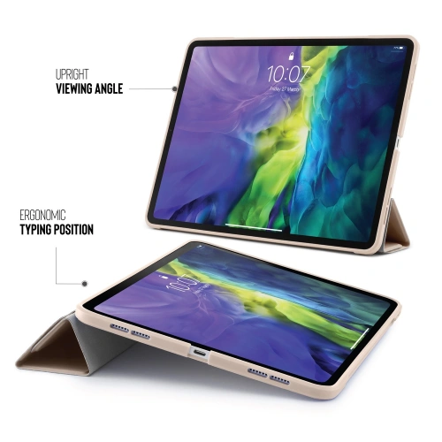 Kup Case Pipetto Origami No1 Original TPU Apple iPad Pro 12.9 2020 (4. Generation) (Dusty Pink) - PIP007PNK - {ean13} - Sklep Home Screen