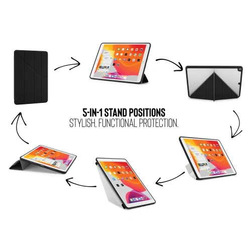 Kup Etui Pipetto Origami No1 Original TPU Apple iPad 10.2 2019/2020/2021 (7., 8. a 9. generace) (černé) - PIP008BLK - {ean13} - Sklep Home Screen