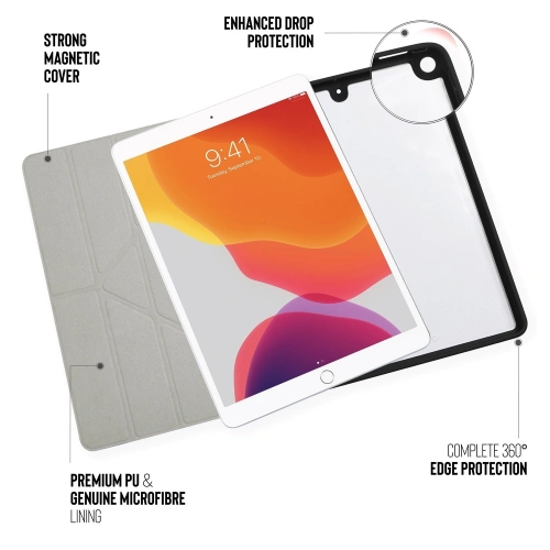 Kup Etui Pipetto Origami No1 Original TPU Apple iPad 10.2 2019/2020/2021 (7., 8. i 9 generacji) (czarny) - PIP008BLK - {ean13} - Sklep Home Screen