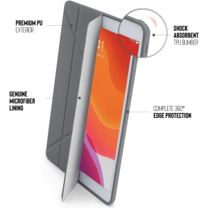 Kup Etui Pipetto Origami No1 Original TPU Apple iPad 10.2 2019/2020/2021 (7., 8. i 9 generacji) (ciemnoszary) - PIP009GRY - {ean13} - Sklep Home Screen