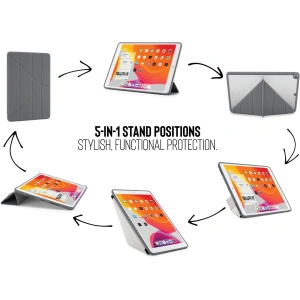 Kup Etui Pipetto Origami No1 Original TPU Apple iPad 10.2 2019/2020/2021 (7., 8. i 9 generacji) (ciemnoszary) - PIP009GRY - {ean13} - Sklep Home Screen