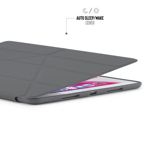 Kup Etui Pipetto Origami No1 Original TPU Apple iPad 10.2 2019/2020/2021 (7., 8. a 9. generace) (tmavě šedá) - PIP009GRY - {ean13} - Sklep Home Screen
