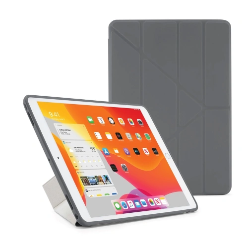 Kup Etui Pipetto Origami No1 Original TPU Apple iPad 10.2 2019/2020/2021 (7., 8. a 9. generace) (tmavě šedá) - PIP009GRY - {ean13} - Sklep Home Screen
