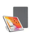 Case Pipetto Origami No1 Original TPU Apple iPad 10.2 2019/2020/2021 (7., 8. und 9. Generation) (dunkelgrau)