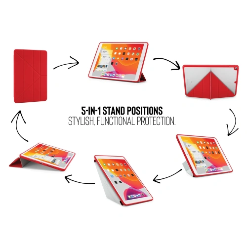 Kup Etui Pipetto Origami No1 Original TPU Apple iPad 10.2 2019/2020/2021 (7., 8. és 9. generáció) (piros) - PIP010RED - {ean13} - Sklep Home Screen
