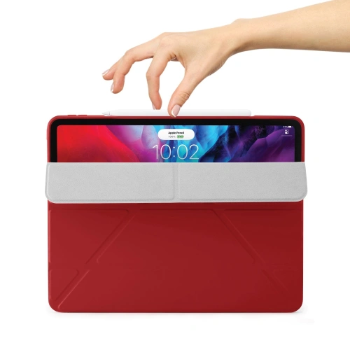 Buy Pipetto Origami No1 Original TPU Apple iPad Pro 12.9 2018/2020/2021 3, 4, 5 Gen (red) - PIP011RED - {ean13} - Home Screen Store Europe