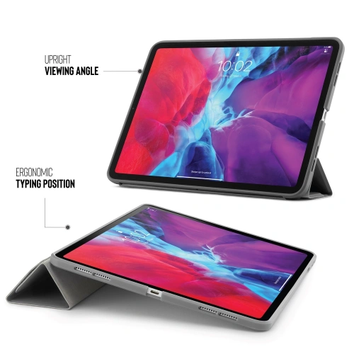 Kup Etui Pipetto Origami No1 Eredeti TPU Apple iPad Pro 12.9 2018/2020/2021 (3., 4. és 5. generáció) (Sötétszürke) - PIP012GRY - {ean13} - Sklep Home Screen