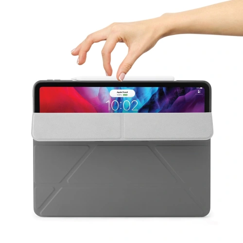 Kup Etui Pipetto Origami No1 Eredeti TPU Apple iPad Pro 12.9 2018/2020/2021 (3., 4. és 5. generáció) (Sötétszürke) - PIP012GRY - {ean13} - Sklep Home Screen