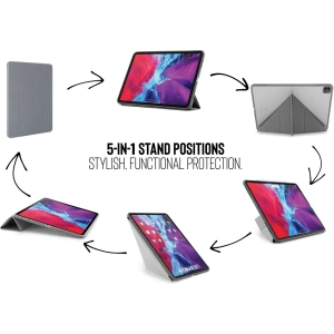 Kup Etui Pipetto Origami No1 Original TPU Apple iPad Pro 12.9 2018/2020/2021 (3., 4. i 5. generacji) (Dark Grey) - PIP012GRY - {ean13} - Sklep Home Screen