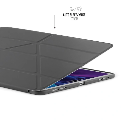Kup Etui Pipetto Origami No1 Eredeti TPU Apple iPad Pro 12.9 2018/2020/2021 (3., 4. és 5. generáció) (Sötétszürke) - PIP012GRY - {ean13} - Sklep Home Screen