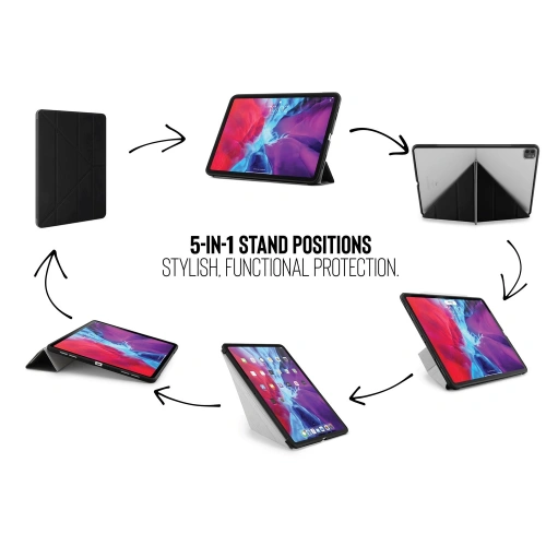 Kup Etui Pipetto Origami No1 Original TPU Apple iPad Pro 12.9 2018/2020/2021 (3., 4. a 5. generace) (černý) - PIP013BLK - {ean13} - Sklep Home Screen