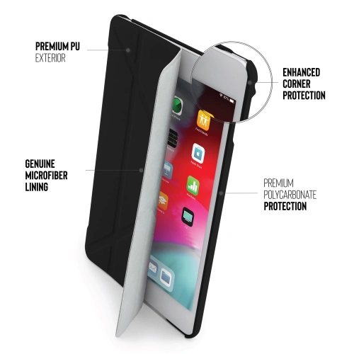 Kup Etui Pipetto Origami No1 Original PC Apple iPad mini 7.9 2015/2019 (4. a 5. generace) (černý) - PIP018BLK - {ean13} - Sklep Home Screen