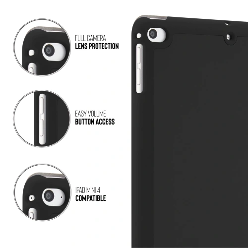 Kup Case Pipetto Origami No1 Original PC Apple iPad mini 7.9 2015/2019 (4. und 5. Generation) (schwarz) - PIP018BLK - {ean13} - Sklep Home Screen
