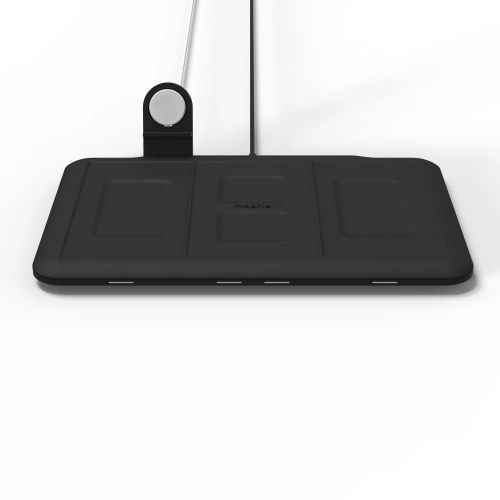 Kup Încărcător fără fir Mophie Wireless Charging 4w1 cu suport pentru Apple Watch 10W (negru) - MPH051BLK - {ean13} - Sklep Home Screen