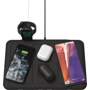 Kup Ładowarka bezprzewodowa Mophie Wireless Charging 4w1 z uchwytem do Apple Watch 10W (czarna) - MPH051BLK - {ean13} - Sklep Home Screen