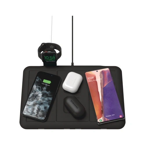 Kup Vezeték nélküli töltő Mophie Wireless Charging 4w1 Apple Watch 10W tartóval (fekete) - MPH051BLK - {ean13} - Sklep Home Screen