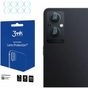 Szkło hybrydowe na obiektyw aparatu 3MK Lens Protection Oppo A96 5G [4 PACK]