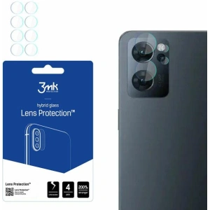 Szkło hybrydowe na obiektyw aparatu 3MK Lens Protection Oppo Reno 7 5G [4 PACK]
