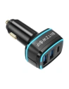 Buy Blitzwolf BW-SD7 car charger, 2x USB, USB-C, 80W (black) - BLZ430BLK - {ean13} - Home Screen Store Europe