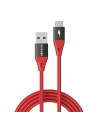 USB-C USB kábel BlitzWolf BW-TC22 3A, 20W, 1.8m (piros)