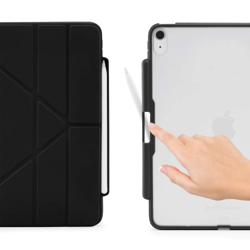 Kup Etui Pipetto Origami No3 Pencil Case Apple iPad Air 10.9 2020/2022 (4. a 5. generace) / iPad Air 11 2024 (6. generace) (černý) - PIP022BLK - {ean13} - Sklep Home Screen