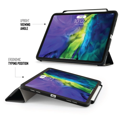 Kup Etui Pipetto Origami No3 Pencil Case Apple iPad Air 10.9 2020/2022 (4. a 5. generace) / iPad Air 11 2024 (6. generace) (černý) - PIP022BLK - {ean13} - Sklep Home Screen