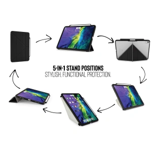 Kup Etui Pipetto Origami No3 Pencil Case Apple iPad Air 10.9 2020/2022 (4. i 5. generacji) / iPad Air 11 2024 (6. generacji) (czarny) - PIP022BLK - {ean13} - Sklep Home Screen