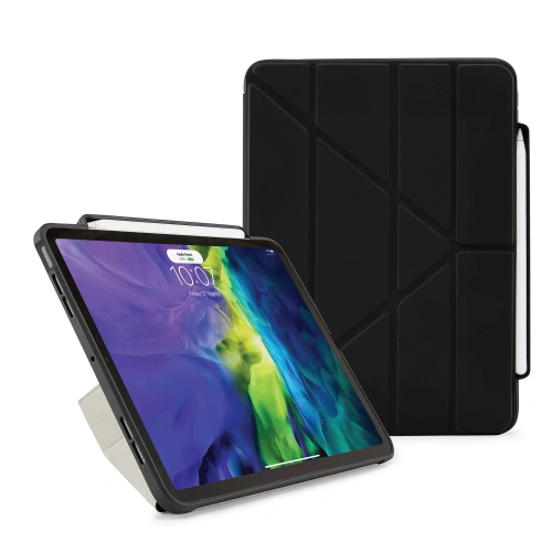 Kup Etui Pipetto Origami No3 Pencil Case Apple iPad Air 10.9 2020/2022 (4. a 5. generace) / iPad Air 11 2024 (6. generace) (černý) - PIP022BLK - {ean13} - Sklep Home Screen