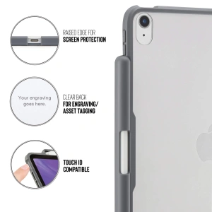 Kup Etui Pipetto Origami No3 Pencil Case Apple iPad Air 10.9 2020/2022 (4. i 5. generacji) / iPad Air 11 2024 (6. generacji) (ciemnoszary) - PIP023GRY - {ean13} - Sklep Home Screen