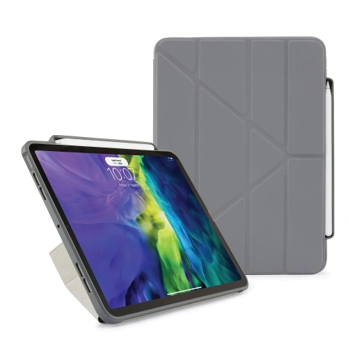 Kup Case Pipetto Origami No3 Bleistiftetui Apple iPad Air 10.9 2020/2022 (4. und 5. Generation) / iPad Air 11 2024 (6. Generation) (dunkelgrau) - PIP023GRY - {ean13} - Sklep Home Screen