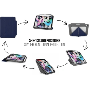 Kup Etui Pipetto Origami No2 Pencil Shield Apple iPad Air 10.9 2020/2022 (4. i 5. generacji) / iPad Air 11 2024 (6. generacji) (granatowe) - PIP024NAV - {ean13} - Sklep Home Screen
