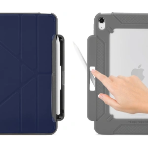 Kup Etui Pipetto Origami No2 Pencil Shield Apple iPad Air 10.9 2020/2022 (4. i 5. generacji) / iPad Air 11 2024 (6. generacji) (granatowe) - PIP024NAV - {ean13} - Sklep Home Screen