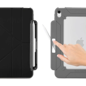 Kup Etui Pipetto Origami No2 pentru Apple iPad Air 10.9 2020/2022 (a 4-a și a 5-a generație) / iPad Air 11 2024 (a 6-a generație) (negru) - PIP025BLK - {ean13} - Sklep Home Screen