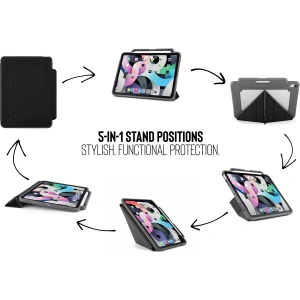 Kup Etui Pipetto Origami No2 Pencil Shield Apple iPad Air 10.9 2020/2022 (4. i 5. generacji) / iPad Air 11 2024 (6. generacji) (czarny) - PIP025BLK - {ean13} - Sklep Home Screen
