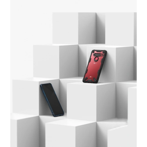 Kup Etui Ringke Fusion-X LG G8 ThinQ Fekete - RGK868BLK - {ean13} - Sklep Home Screen