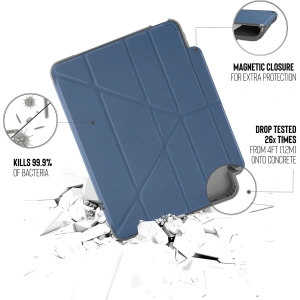 Kup Etui Pipetto Origami No2 Pencil Shield Apple iPad Air 10.9 2020/2022 (4. i 5. generacji) / iPad Air 11 2024 (6. generacji) (navy) - PIP026NAV - {ean13} - Sklep Home Screen
