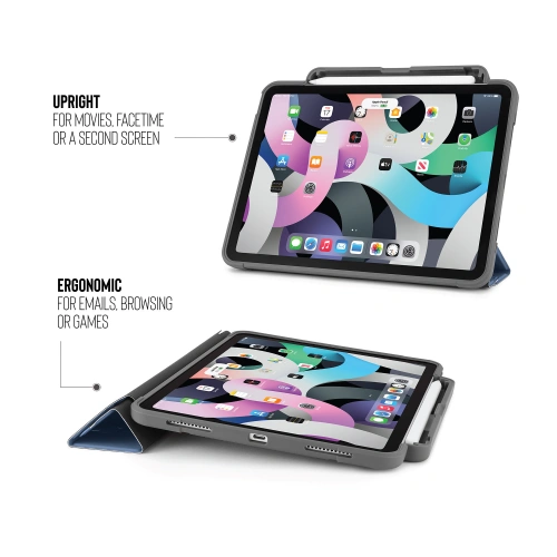 Kup Etui Pipetto Origami No2 Pencil Shield Apple iPad Air 10.9 2020/2022 (4. a 5. generace) / iPad Air 11 2024 (6. generace) (námořnická modř) - PIP026NAV - {ean13} - Sklep Home Screen