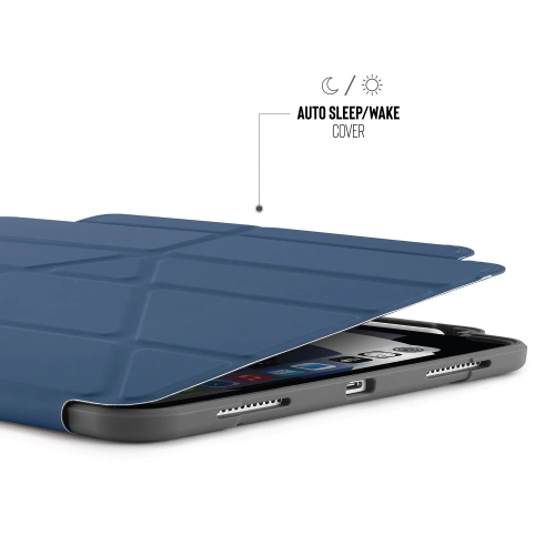 Kup Etui Pipetto Origami No2 Pencil Shield Apple iPad Air 10.9 2020/2022 (4. a 5. generace) / iPad Air 11 2024 (6. generace) (námořnická modř) - PIP026NAV - {ean13} - Sklep Home Screen