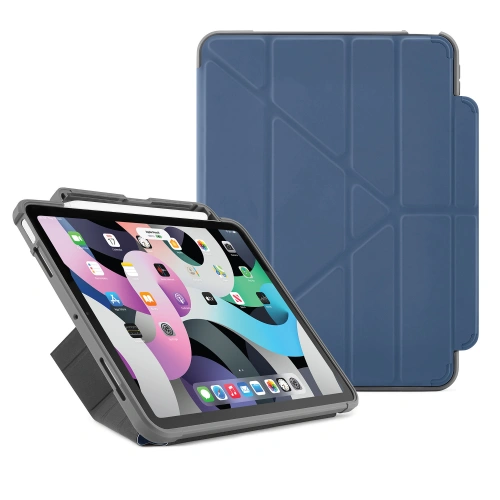 Kup Etui Pipetto Origami No2 Pencil Shield Apple iPad Air 10.9 2020/2022 (4. a 5. generace) / iPad Air 11 2024 (6. generace) (námořnická modř) - PIP026NAV - {ean13} - Sklep Home Screen