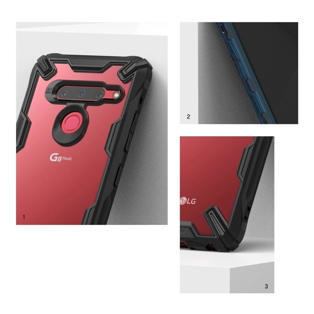 Kup Etui Ringke Fusion-X LG G8 ThinQ Black w najlepszej cenie w Home Screen